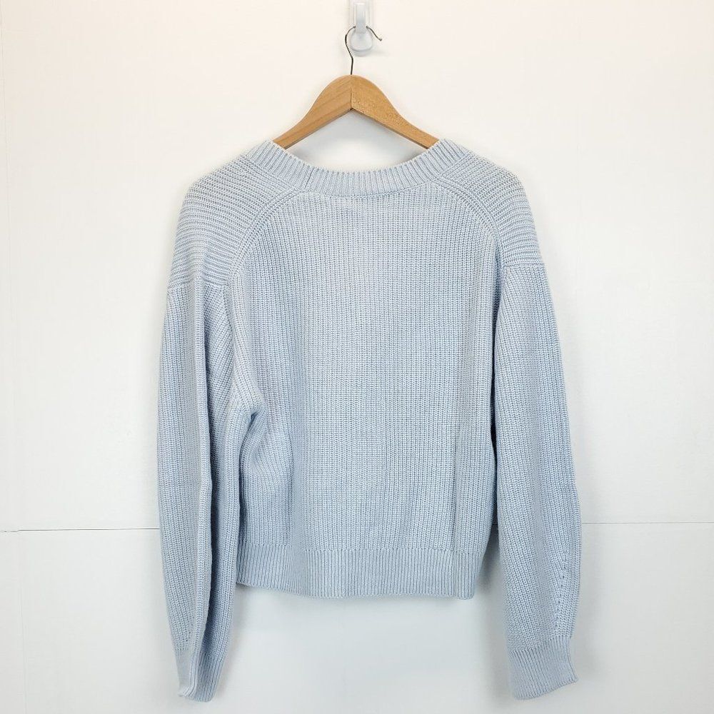 Jonathan Simkhai Clarice Ribbed Knit Cardigan Medium - Picture 9 of 15